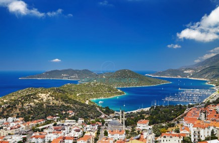 The resort town of Kas